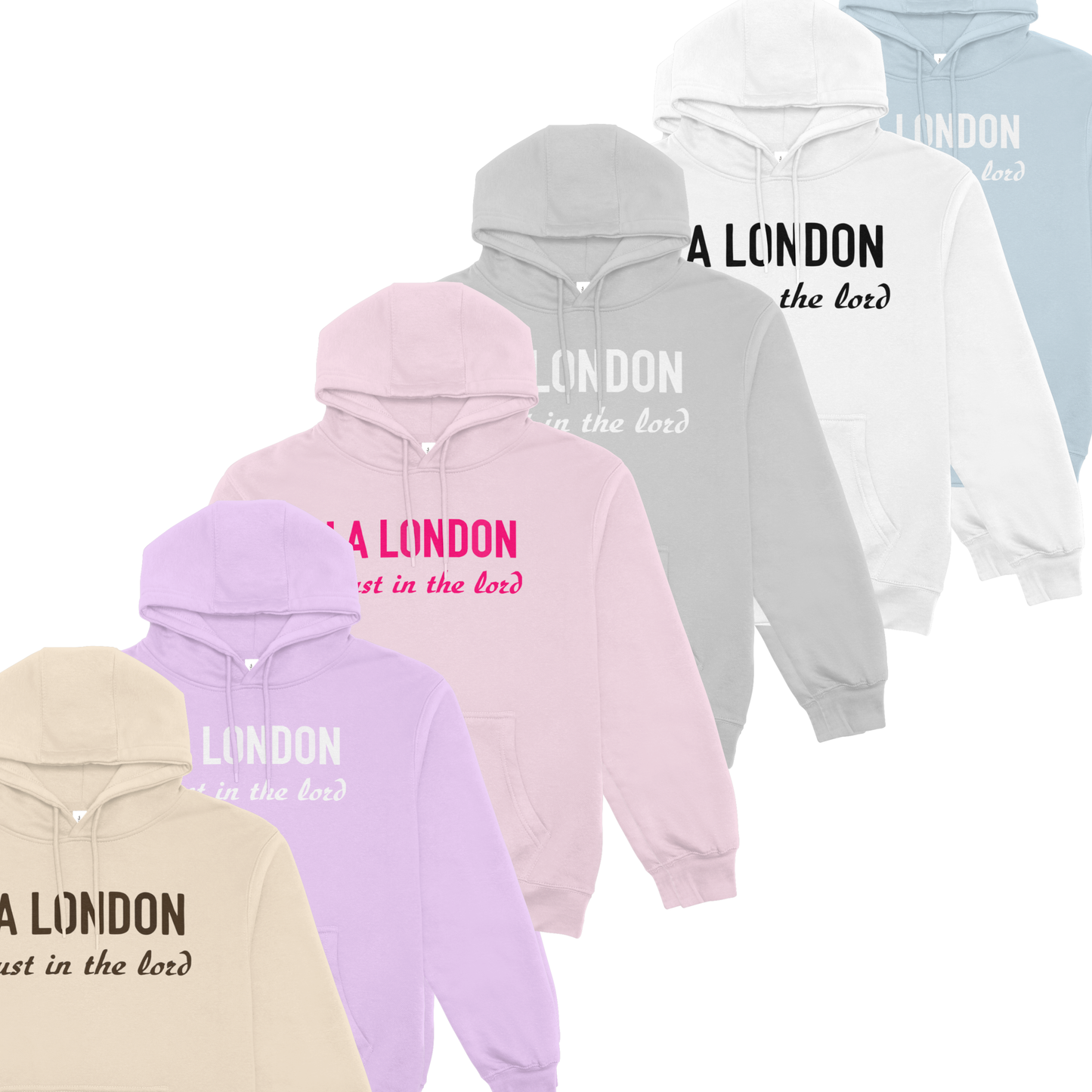 TITL Hoodie (Pastel Collection) β "Trust in the Lord"